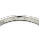 ノンブランド NON BRAND ダイヤモンド 0.304ct 立爪 プラチナシルバー Pt1000 ダイヤモンド リング 指輪 プラチナ1000 1石 1粒 ホールマーク ラウンドブリリアント イニシャル入り 8.5号