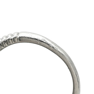 ノンブランド NON BRAND ダイヤモンド 0.304ct 立爪 プラチナシルバー Pt1000 ダイヤモンド リング 指輪 プラチナ1000 1石 1粒 ホールマーク ラウンドブリリアント イニシャル入り 8.5号