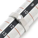 ノンブランド NON BRAND ダイヤモンド 0.20ct プラチナシルバー Pt900 ダイヤモンド リング 指輪 プラチナ900 1粒 1石 ラウンドブリリアント 11号
