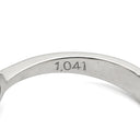 ノンブランド NON BRAND ソリティア ダイヤモンド E VS2 プラチナシルバー Pt900 ダイヤモンド リング 指輪 プラチナ Pt900 1P 1石 1粒 6本立爪 エンゲージ ブライダル 11.5号