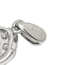 ノンブランド NON BRAND サファイア 1.04ct ダイヤモンド ブルー×プラチナシルバー Pt900 サファイア ダイヤモンド ペンダントトップ 青 Pt900 プラチナ パヴェ ヘイローデザイン オーバル