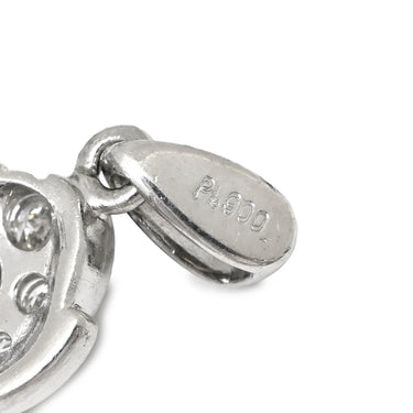 ノンブランド NON BRAND サファイア 1.04ct ダイヤモンド ブルー×プラチナシルバー Pt900 サファイア ダイヤモンド ペンダントトップ 青 Pt900 プラチナ パヴェ ヘイローデザイン オーバル