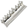 ノンブランド NON BRAND ダイヤモンド 0.27ct プラチナシルバー Pt900 ダイヤモンド ペンダントトップ PT900 ネックレストップ バー