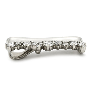 ノンブランド NON BRAND ダイヤモンド 0.27ct プラチナシルバー Pt900 ダイヤモンド ペンダントトップ PT900 ネックレストップ バー