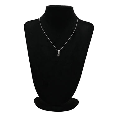 ノンブランド NON BRAND ダイヤモンド 0.27ct プラチナシルバー Pt900 ダイヤモンド ペンダントトップ PT900 ネックレストップ バー