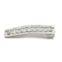 ノンブランド NON BRAND ダイヤモンド 2.00ct プラチナシルバー Pt900 ダイヤモンド ペンダントトップ プラチナ900 ネックレストップ バゲットカット ラウンドブリリアントカット