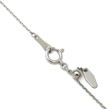 ノンブランド NON BRAND ダイヤペンダント ホワイトゴールド K18WG ダイヤモンド 色石 ネックレス 3石 3連 ドロップ 18K 750 WG 18石 色石 ラウンドブリリアント