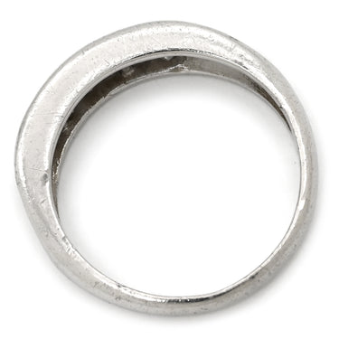 ノンブランド NON BRAND ダイヤ 1.00ct 一文字リング プラチナシルバー Pt900 ダイヤモンド リング 指輪 プラチナ900 7石 7粒 1列 バゲットカット 12号