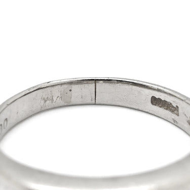 ノンブランド NON BRAND ダイヤ 1.00ct 一文字リング プラチナシルバー Pt900 ダイヤモンド リング 指輪 プラチナ900 7石 7粒 1列 バゲットカット 12号