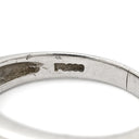 ノンブランド NON BRAND ダイヤ 1.00ct 一文字リング プラチナシルバー Pt900 ダイヤモンド リング 指輪 プラチナ900 7石 7粒 1列 バゲットカット 12号