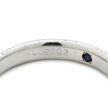 ノンブランド NON BRAND ダイヤ 一文字リング プラチナシルバー Pt950 ダイヤモンド リング 指輪 プラチナ950 10石 10粒 1列 ラウンドブリリアント 11号