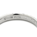 ノンブランド NON BRAND ダイヤ 一文字リング プラチナシルバー Pt950 ダイヤモンド リング 指輪 プラチナ950 10石 10粒 1列 ラウンドブリリアント 11号