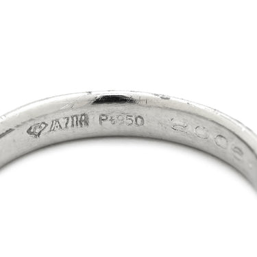 ノンブランド NON BRAND ダイヤ 一文字リング プラチナシルバー Pt950 ダイヤモンド リング 指輪 プラチナ950 10石 10粒 1列 ラウンドブリリアント 11号