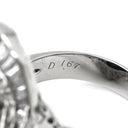 ノンブランド NON BRAND スターサファイア 26.55ct ダイヤ ブルー×プラチナシルバー Pt900 サファイア ダイヤモンド リング 指輪 青 プラチナ900 オーバルカボションカット 14号