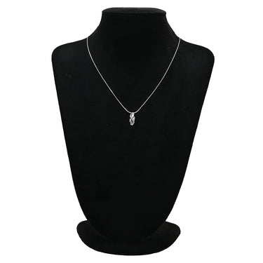 ノンブランド NON BRAND ダイヤモンド 0.46ct デザインネックレストップ ホワイトゴールド K18WG ダイヤモンド ペンダントトップ 750 18K 18金 WG バゲット ラウンドブリリアントカット