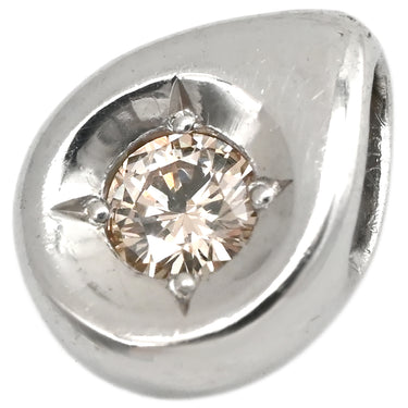 ノンブランド NON BRAND ダイヤモンド 0.10ct プラチナシルバー Pt900 ダイヤモンド ペンダントトップ PT900 1石 ネックレストップ