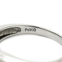 ノンブランド NON BRAND ルビー 1.279ct ダイヤモンド レッド×プラチナシルバー Pt900 ルビー ダイヤモンド リング 指輪 赤 1石 1粒 プラチナ900 オーバル 10.5号