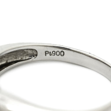 ノンブランド NON BRAND ルビー 1.279ct ダイヤモンド レッド×プラチナシルバー Pt900 ルビー ダイヤモンド リング 指輪 赤 1石 1粒 プラチナ900 オーバル 10.5号