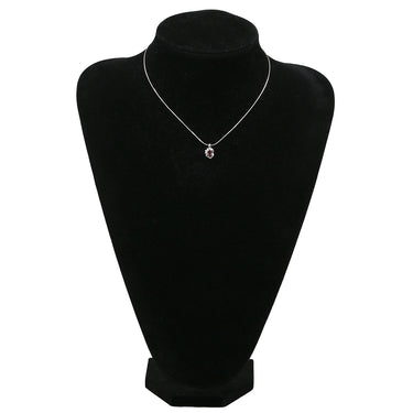 ノンブランド NON BRAND ルビー 0.75ct ダイヤモンド レッド×プラチナシルバー Pt900 ルビー ダイヤモンド ペンダントトップ 赤 1P 1粒 1石 ネックレストップ Pt900 プラチナ オーバルミックスカット