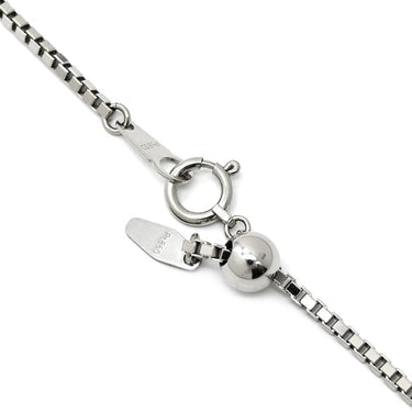 ノンブランド NON BRAND ダイヤモンド ペンダント プラチナシルバー Pt900 ダイヤモンド PT850(チェーン) ネックレス ラウンドプレート プラチナ900 PT850チェーン