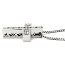 ノンブランド NON BRAND ダイヤモンド 0.92ct クロスペンダント プラチナシルバー Pt850 ダイヤモンド ネックレス 十字架 CROSS 11石 11P 11粒 プラチナ850