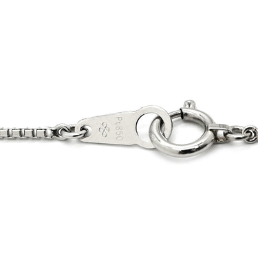 ノンブランド NON BRAND ダイヤモンド 0.92ct クロスペンダント プラチナシルバー Pt850 ダイヤモンド ネックレス 十字架 CROSS 11石 11P 11粒 プラチナ850