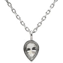 ノンブランド NON BRAND ダイヤモンド 0.32ct ペンダント プラチナシルバー Pt850 ダイヤモンド ネックレス 1粒 1石 プラチナ850 ペアシェイプ