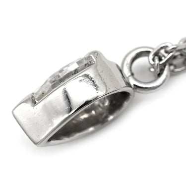 ノンブランド NON BRAND ダイヤモンド 0.32ct ペンダント プラチナシルバー Pt850 ダイヤモンド ネックレス 1粒 1石 プラチナ850 ペアシェイプ