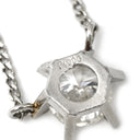 ノンブランド NON BRAND ダイヤモンド 0.504ct ペンダント プラチナシルバー Pt900 ダイヤモンド PT850(チェーン) ネックレス 1粒 1石 プラチナ900 PT850チェーン