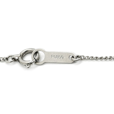 ノンブランド NON BRAND ダイヤモンド 0.504ct ペンダント プラチナシルバー Pt900 ダイヤモンド PT850(チェーン) ネックレス 1粒 1石 プラチナ900 PT850チェーン
