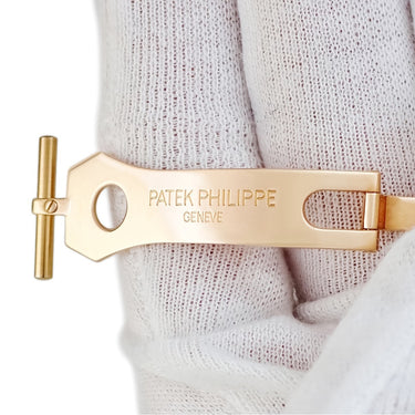 パテックフィリップ PATEK PHILIPPE 純正 ピンクゴールド K18PG 腕時計パーツ バックル Dバックル ディプロイメント クラスプ 16mm幅対応 K18PG 無垢 パーツ ピンクゴールド 金