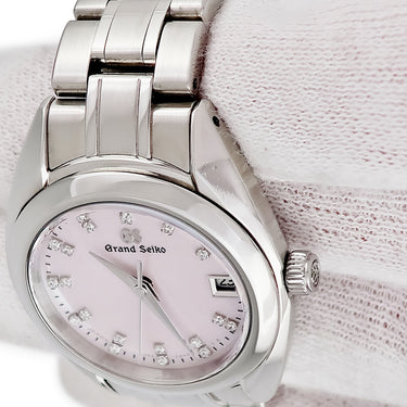 腕時計 グランドセイコー Grand Seiko ヘリテージコレクション 4Jクォーツ STGF277 4J52-0AC0 クオーツ レディース 純正ダイヤ シェル