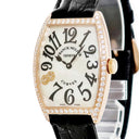 腕時計 フランクミュラー FRANCK MULLER トノウカーベックス レリーフ 2852 QZ MOP D 1R CD8 クオーツ レディース K18RG 純正ダイヤ 限定