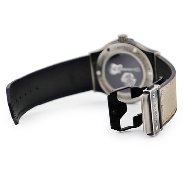 腕時計 ウブロ HUBLOT クラシック フュージョン チタニウム ワイルドカスタムズ 511.NX.1110.VR.PIC19 自動巻き メンズ 黒 限定