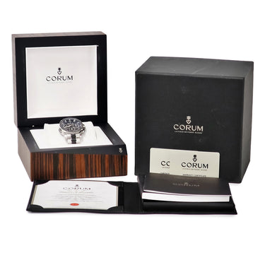 腕時計 コルム CORUM アドミラルズカップ チャレンジ44 スプリットセコンド クロノ 986.691.11/V761 AN92 自動巻き メンズ 黒 限定