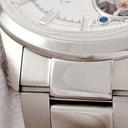 腕時計 ゼニス ZENITH エルプリメロ シノプシス 03.2170.4613/02.M2170 自動巻き メンズ OH済 オープンハート シルバー