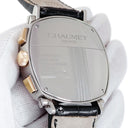 腕時計 ショーメ CHAUMET ダンディ XL クロノグラフ W11790-30V 自動巻き メンズ OH済 K18PG×SS コンビ シルバー スモールセコンド