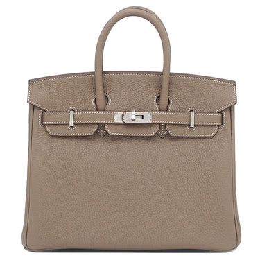 エルメス HERMES バーキン 25 エトゥープ トゴ ハンドバッグ シルバー金具 新品 未使用 グレージュ 2026年製