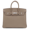 エルメス HERMES バーキン 25 エトゥープ トゴ ハンドバッグ シルバー金具 新品 未使用 グレージュ 2026年製