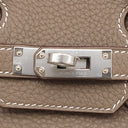 エルメス HERMES バーキン 25 エトゥープ トゴ ハンドバッグ シルバー金具 新品 未使用 グレージュ 2026年製