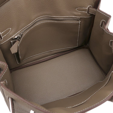 エルメス HERMES バーキン 25 エトゥープ トゴ ハンドバッグ シルバー金具 新品 未使用 グレージュ 2026年製