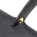 セリーヌ Celine ベルトバッグ ミニ ブラック レザー 2WAYバッグ ゴールド金具 ハンドバッグ ショルダーバッグ 黒