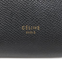 セリーヌ Celine ベルトバッグ ミニ ブラック レザー 2WAYバッグ ゴールド金具 ハンドバッグ ショルダーバッグ 黒