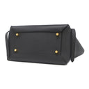 セリーヌ Celine ベルトバッグ ミニ ブラック レザー 2WAYバッグ ゴールド金具 ハンドバッグ ショルダーバッグ 黒