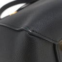 セリーヌ Celine ベルトバッグ ミニ ブラック レザー 2WAYバッグ ゴールド金具 ハンドバッグ ショルダーバッグ 黒