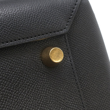 セリーヌ Celine ベルトバッグ ミニ ブラック レザー 2WAYバッグ ゴールド金具 ハンドバッグ ショルダーバッグ 黒