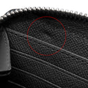 ルイヴィトン LOUIS VUITTON ジッピー ウォレット M61857 ノワール エピレザー 長財布 シルバー金具 黒 ラウンドジップ ラウンドファスナー 小銭入れ