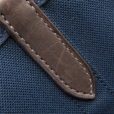 エルメス HERMES サックドパンサージュ グルーム ネイビー×オレンジ キャンバス トワルシェブロン 2WAYバッグ シルバー金具 紺 バイカラー ショルダー トート
