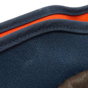 エルメス HERMES サックドパンサージュ グルーム ネイビー×オレンジ キャンバス トワルシェブロン 2WAYバッグ シルバー金具 紺 バイカラー ショルダー トート