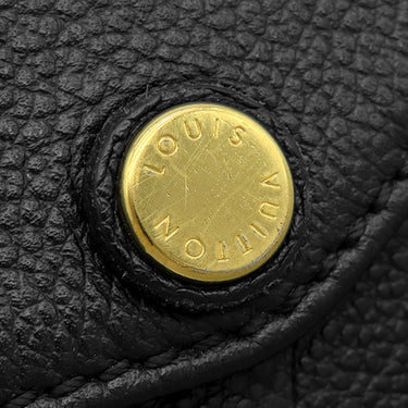 ルイヴィトン LOUIS VUITTON トワイス M50258 ノワール モノグラムアンプラント ショルダーバッグ ゴールド金具 黒